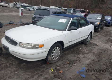 2000 Buick Century Custom z USA, uszkodzony, nr VIN 2G4WS52J5Y1143867